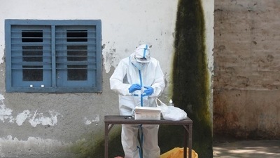 The US company has said its test can be used to indicate if a case is caused by the omicron variant. (Sonu Mehta/HT File Photo) The US company has said its test can be used to indicate if a case is caused by the omicron variant. (Sonu Mehta/HT File Photo)