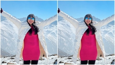 'From the sky,' Shruti Seth just 'can't get enough of...' (Instagram/@shru2kill)