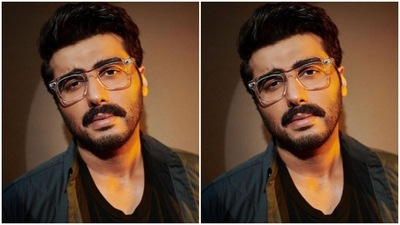 Arjun accessorised his look with a khaki jacket. (Instagram/@arjunkapoor)