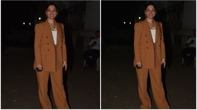 Tamannaah has made some swoon-worthy appearances on the red carpet in the past. However, it is her off duty ensembles that have always been relatable. Her casual wardrobe is worth taking inspiration from, and you should not think twice before adding them to your closet. Her latest outfit for an outing in Mumbai is proof enough. (HT Photo/Varinder Chawla) Tamannaah has made some swoon-worthy appearances on the red carpet in the past. However, it is her off duty ensembles that have always been relatable. Her casual wardrobe is worth taking inspiration from, and you should not think twice before adding them to your closet. Her latest outfit for an outing in Mumbai is proof enough. (HT Photo/Varinder Chawla)