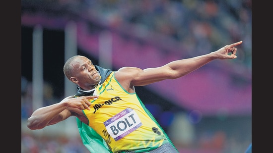 Usain Bolt is widely considered the greatest track and field athlete to have set foot on this planet, and completed a hat-trick of the 100m-200m sprint double victories at the Olympic Games. (Sports Illustrated via Getty Ima)