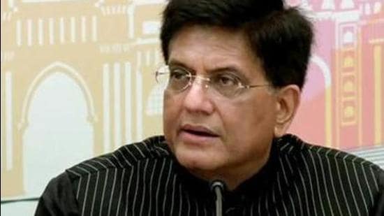 Union minister Piyush Goyal has asked the suspended Rajya Sabha members to apologise to the country, the House, and the chair over their conduct. (ANI/File)