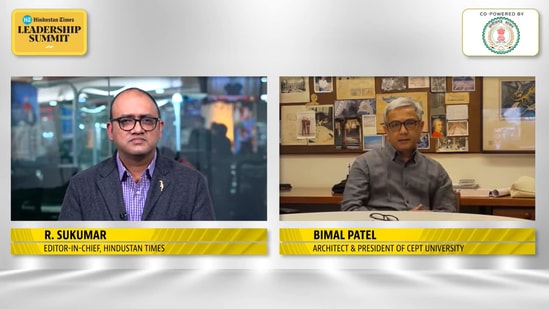 Bimal Patel, who is the architect of Central Vista Project, speaks to Hindustan Times editor-in-chief R Sukumar on HTLS 2021.