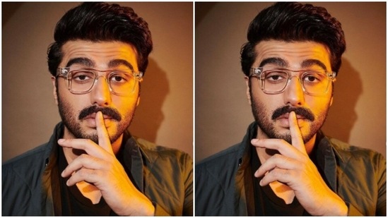 In transparent shades, Arjun posed for multiple pictures.(Instagram/@arjunkapoor)