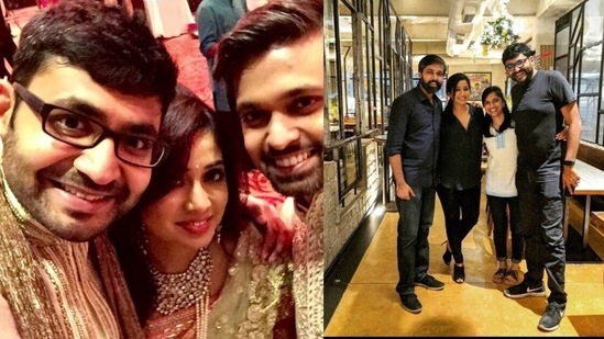 Shreya Ghoshal and Parag Agrawal are childhood friends.&nbsp;