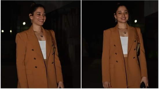 When actor Tamannaah Bhatia is not being a boss on the screen with her blockbuster performances, she serves fashion goals for the masses. Don't believe us? Well, take a look at the star's Instagram page and her off-duty looks, and you will understand what we are talking about.(HT Photo/Varinder Chawla)