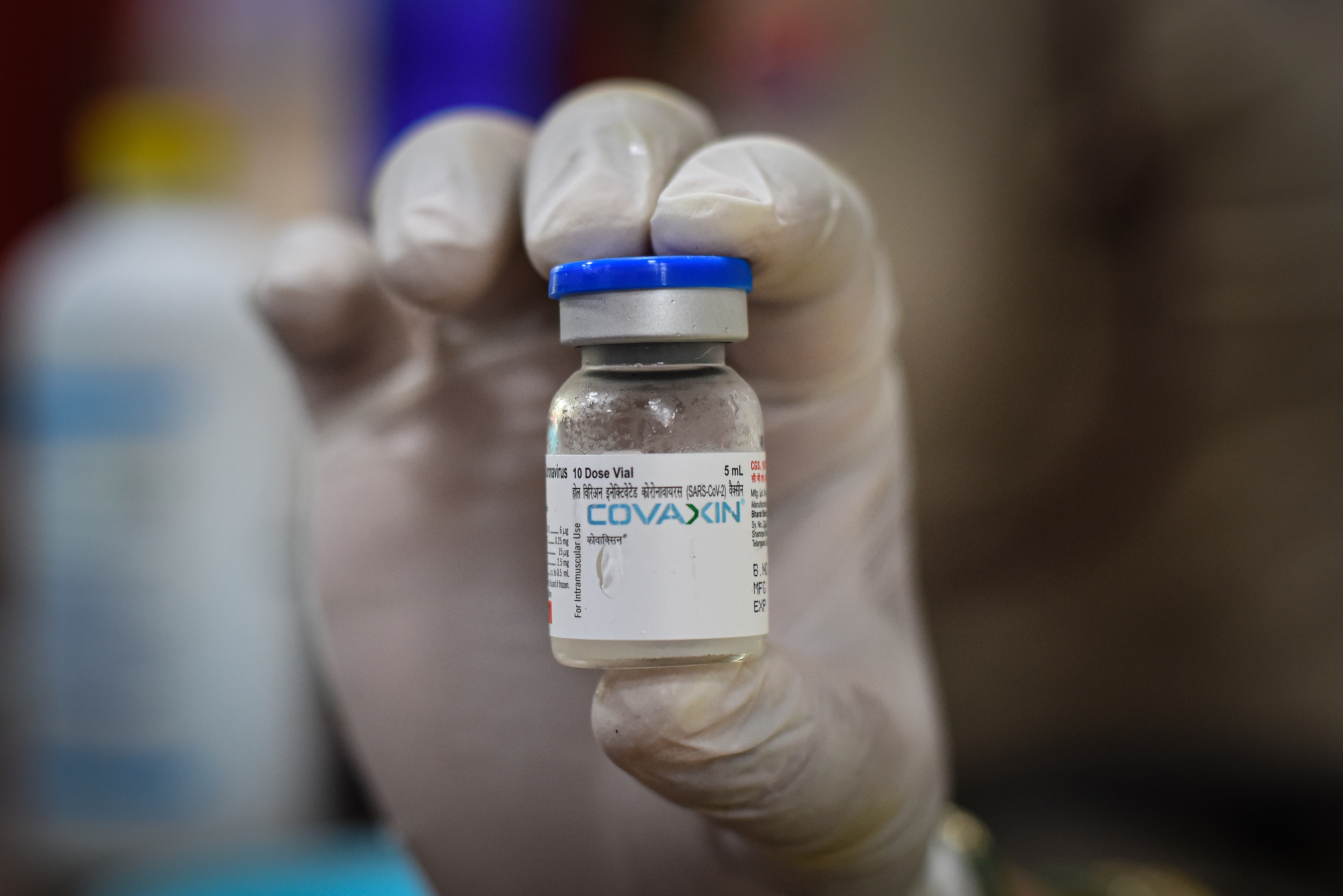 Bharat Biotech's Covaxin received the emergency use listing (EUL) from the World Health Organisation (WHO) on November 3.(Sanchit Khanna/HT PHOTO)