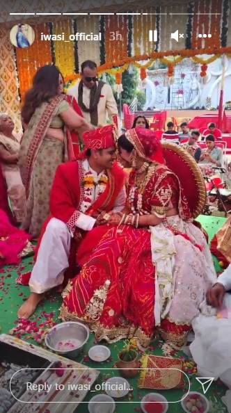 Neil Bhatt and Aishwarya Sharma tied the knot.