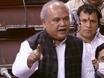 Union agriculture minister Narendra Singh Tomar. Union agriculture minister Narendra Singh Tomar.