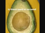 Chef Kunal Kapur shared this avocado optical illusion.