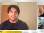 Neeraj Chopra and Abhinav Bindra take part in the first session of Day 2 at the HT Leadership Summit 2021.(HTLS) Neeraj Chopra and Abhinav Bindra take part in the first session of Day 2 at the HT Leadership Summit 2021.(HTLS)