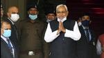 Chief Minister Nitish Kumar at Bihar Assembly in Patna on Tuesday. (HT file)
