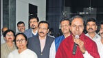 For seven years now, the TRS, headed by Telangana chief minister K Chandrasekhar Rao, has largely voted along with the ruling party. (HT) For seven years now, the TRS, headed by Telangana chief minister K Chandrasekhar Rao, has largely voted along with the ruling party. (HT)