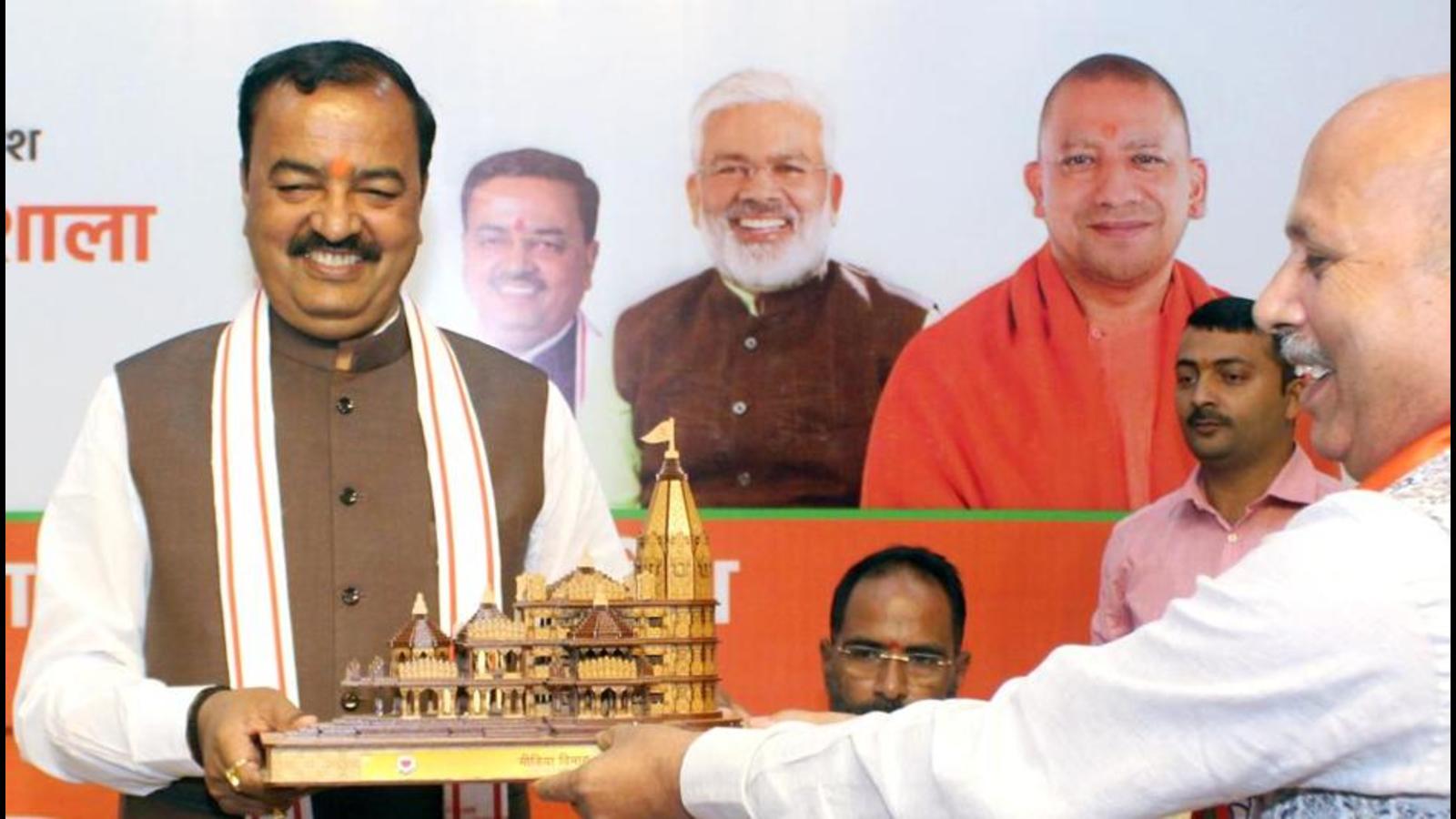 UP deputy CM stirs Hindutva pot, hints at grand temple in Mathura