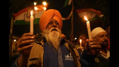 Farm unions have claimed nearly 700 farmers lost their lives during the protests and their pending demands include compensation as well as withdrawal of all criminal cases lodged against protesting farmers. (AFP PHOTO.)