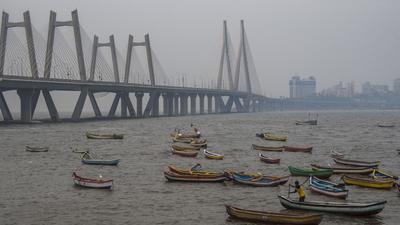A low pressure area is likely to form over east central Arabian sea off Maharashtra coast on Wednesday. (Pratik Chorge/HT PHOTO) A low pressure area is likely to form over east central Arabian sea off Maharashtra coast on Wednesday. (Pratik Chorge/HT PHOTO)