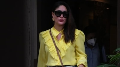 Actor Kareena Kapoor Khan's love for denims has always translated into her off-duty wardrobe. It is one of her favourite fits to wear. When the mom-of-two is not slaying workout goals or making head-turning appearances at parties or red carpets, she takes over the streets of Mumbai in classy denim looks. (HT Photo/Varinder Chawla) Actor Kareena Kapoor Khan's love for denims has always translated into her off-duty wardrobe. It is one of her favourite fits to wear. When the mom-of-two is not slaying workout goals or making head-turning appearances at parties or red carpets, she takes over the streets of Mumbai in classy denim looks. (HT Photo/Varinder Chawla)