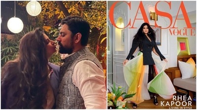 Rhea Kapoor and Karan Boolani got married this year. Rhea Kapoor and Karan Boolani got married this year.