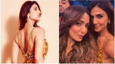 Vaani Kapoor is 'hotness personified' in floral mustard gown for Chandigarh Kare Aashiqui promotions