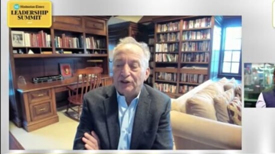 Lawrence Summers was speaking at the 19th edition of HTLS.&nbsp;(HT Photo)