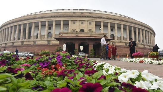 Parliament’s Winter Session (Sonu Mehta/HT PHOTO)