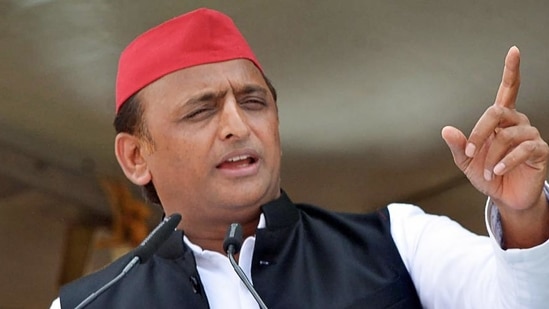 Akhilesh Yadav remarks came ahead of the upcoming Uttar Pradesh assembly election which has incited a war of words among the opposing parties. (PTI PHOTO.)