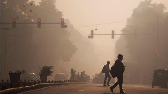 The air was cleanest on Tuesday since November 23 when Delhi clocked an AQI of 290. (AFP Photo)