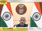 Jaishankar was speaking on the third day of the HTLS. (HT Photo) Jaishankar was speaking on the third day of the HTLS. (HT Photo)