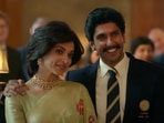 Ranveer Singh plays Kapil Dev in 83 while Deepika Padukone plays his wife Romi Bhatia. Ranveer Singh plays Kapil Dev in 83 while Deepika Padukone plays his wife Romi Bhatia.
