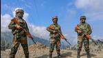 While soldiers wear the combat uniform in operational areas, officers posted in the Army headquarters in New Delhi also wear the combat dress on Fridays in solidarity with men operating in the forward areas (PTI) While soldiers wear the combat uniform in operational areas, officers posted in the Army headquarters in New Delhi also wear the combat dress on Fridays in solidarity with men operating in the forward areas (PTI)