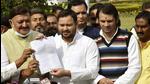 RJD leader Tejashwi Yadav interacting with the media on caste census outside the Bihar Assembly in Patna on Thursday. (HT PHOTO.) RJD leader Tejashwi Yadav interacting with the media on caste census outside the Bihar Assembly in Patna on Thursday. (HT PHOTO.)