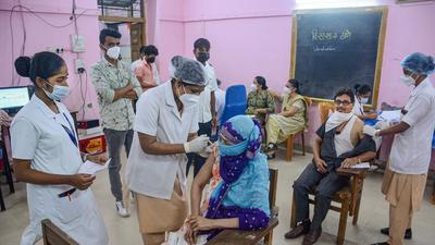 Beneficiaries receive Covid-19 vaccine shots at a vaccination centre in Thane on Thursday. The Centre announced that Zydus Cadila’s Covid-19 vaccine ZyCoV-D will initially be used in districts in seven states. (PTI) Beneficiaries receive Covid-19 vaccine shots at a vaccination centre in Thane on Thursday. The Centre announced that Zydus Cadila’s Covid-19 vaccine ZyCoV-D will initially be used in districts in seven states. (PTI)