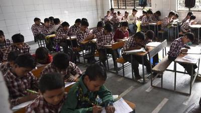 School closures and mergers in the last six years have led to the number of primary schools reducing from 719 to 700 under North DMC; 605 to 592 under SDMC; and 367 to 354 under EDMC, the official data shows. (Picture for representation only/HT Archive)