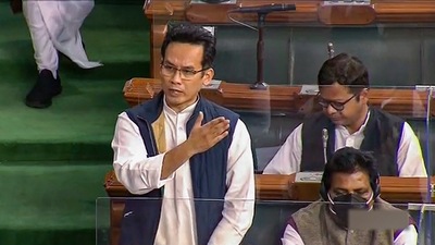 Congress MP Gaurav Gogoi speaks in the Lok Sabha during ongoing Winter Session of Parliament, in New Delhi. (PTI Photo) Congress MP Gaurav Gogoi speaks in the Lok Sabha during ongoing Winter Session of Parliament, in New Delhi. (PTI Photo)