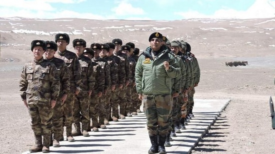 India and China have been holding the talks on the Line of Actual Control in Eastern Ladakh area to resolve the standoff and 13 rounds have been held so far.(ANI) India and China have been holding the talks on the Line of Actual Control in Eastern Ladakh area to resolve the standoff and 13 rounds have been held so far.(ANI)