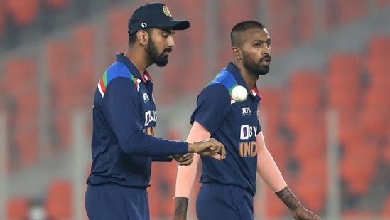 KL Rahul and Hardik Pandya.&nbsp;(Getty)