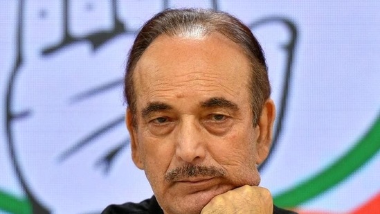 Congress leader Ghulam Nabi Azad.(PTI) Congress leader Ghulam Nabi Azad.(PTI)