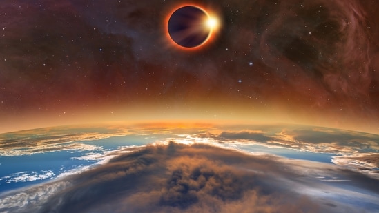 The last solar eclipse of this year will take place on December 4, Saturday.(Shutterstock)