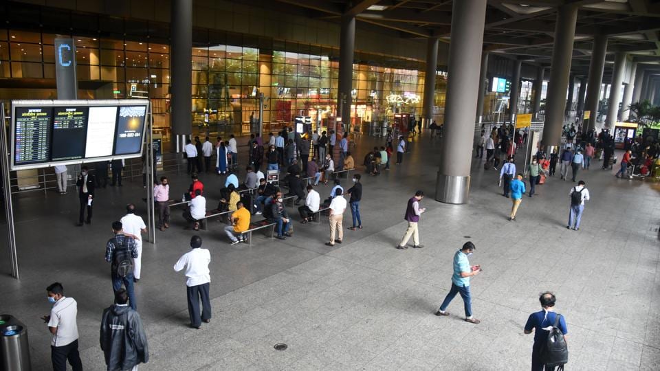 India implemented revised travel guidelines starting December 1 in wake of Omicron Covid-19 variant's emergence. (HT Photo/Vijay Bate)