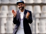 Indian skipper Virat Kohli at the toss during the first day of the 2nd Test match between India and New Zealand, at Wankhede Stadium, in Mumbai on Friday Indian skipper Virat Kohli at the toss during the first day of the 2nd Test match between India and New Zealand, at Wankhede Stadium, in Mumbai on Friday