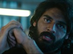 Tadap movie review: Ahan Shetty in a still from the movie. Tadap movie review: Ahan Shetty in a still from the movie.