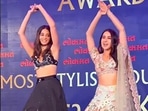 Ananya Panday and Sara Ali Khan shake a leg to Atrangi Re's song Chaka Chak.