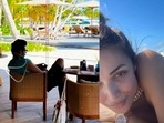 Arjun Kapoor and Malaika Arora have shared their respective pictures from Maldives. Arjun Kapoor and Malaika Arora have shared their respective pictures from Maldives.
