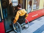 Getting around Germany in a wheelchair can be challenging(picture-alliance/R.Schlesinger) Getting around Germany in a wheelchair can be challenging(picture-alliance/R.Schlesinger)