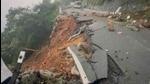 Landslides at several places also damaged the road connecting Tirupati town to Tirumala Hills recently. (HT PHOTO.) Landslides at several places also damaged the road connecting Tirupati town to Tirumala Hills recently. (HT PHOTO.)