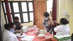 A health worker inoculates a man with Covid-19 vaccine at the Combined District Hospital in Sanjay Nagar in Ghaziabad on Friday. (Sakib Ali) A health worker inoculates a man with Covid-19 vaccine at the Combined District Hospital in Sanjay Nagar in Ghaziabad on Friday. (Sakib Ali)