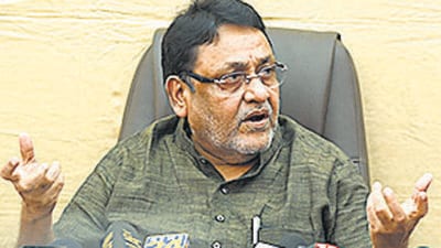 Malik said that the NCB wrote the letter under the directions of home minister Amit Shah (HT File) Malik said that the NCB wrote the letter under the directions of home minister Amit Shah (HT File)