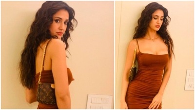 This outfit of Disha Patani is perfect for any casual outing like shopping, lunch or movie dates. (Instagram/@dishapatani)