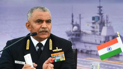 Navy chief Admiral R Hari Kumar was closely associated with the theaterisation drive in his former role as chief of integrated defence staff to the chairman, chiefs of staff committee (COSC). (Agencies) Navy chief Admiral R Hari Kumar was closely associated with the theaterisation drive in his former role as chief of integrated defence staff to the chairman, chiefs of staff committee (COSC). (Agencies)