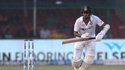 Kanpur, Nov 28 (ANI): India's Wriddhiman Saha in action during Day-4 of the 1st Test match between India and New Zealand, at Green Park International Stadium, in Kanpur on Sunday. (ANI Photo)

 (ANI )